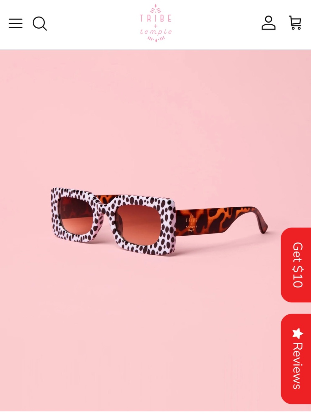 Sassy Leopard Sunglasses
